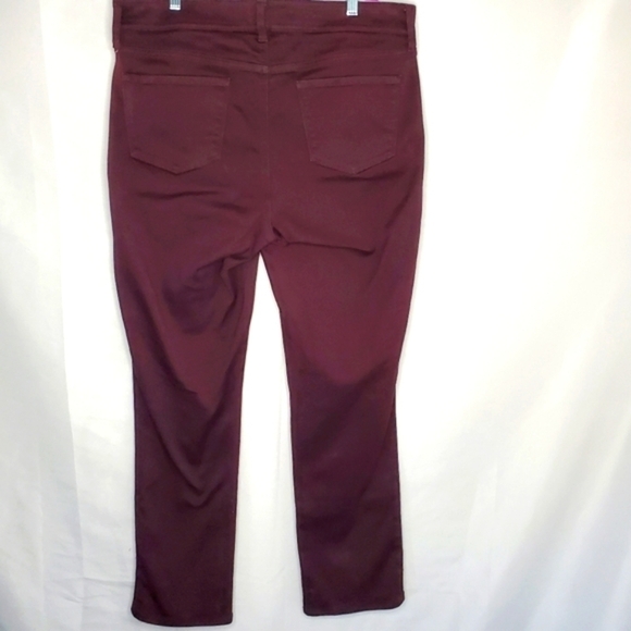 NYDJ Sheri Slim Straight Leg Jeans Size 16 Hi-Rise Lift Tuck Technology - Picture 6 of 15